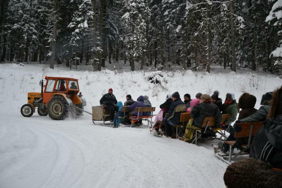 Goralska Czarcia Chata Pod Jalowcem Stryszawa Eksteriør billede